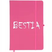Notesy i bloczki - Notes Planer A5 Bullet Journal Różowy BESTIA Wz - miniaturka - grafika 1