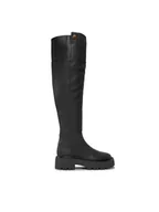 Kozaki damskie - Kurt Geiger Kozaki 225-Shoreditch Otk Chunky 655100109 Czarny - miniaturka - grafika 1