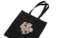 Torebki damskie - Torba Kwiaty Na Ramię Modny Wzór - miniaturka - grafika 1