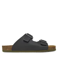 Klapki i japonki męskie - Klapki Dr. Brinkmann 600138-01 Czarny - miniaturka - grafika 1