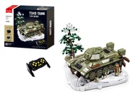 Klocki - KLOCKI SLUBAN RC Czołg Wojskowy T-34S Zdalnie Sterowany 837 - B7072 - miniaturka - grafika 1