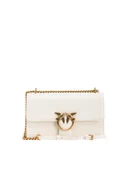 Torebki damskie - PINKO Torebka damska skórzana biała GR78417 - Rozmiar: jeden rozmiar - miniaturka - grafika 1