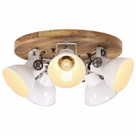 Lampy ogrodowe - vidaXL Lampa sufitowa 25 W, biała, 50x50x25 cm, E27 - miniaturka - grafika 1
