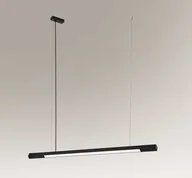 Lampy sufitowe - Shilo Hakoda LED lampa wisząca 1-punktowa czarna 4000K 8656 - miniaturka - grafika 1