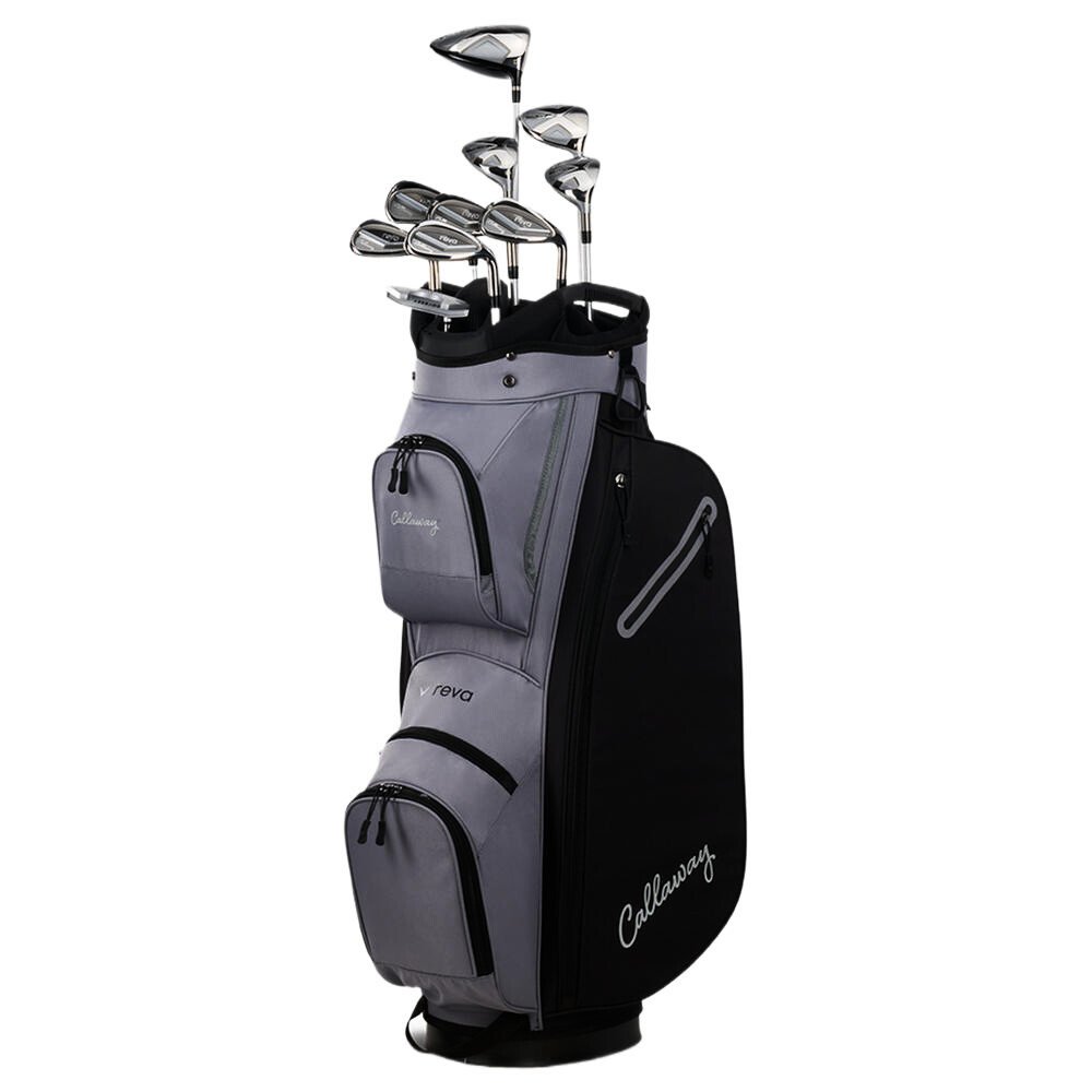 Zestaw golfowy Callaway Reva 26 11-piece Black Prawa ręka, +1 inch, Lady, Graphite