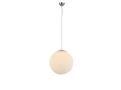 Lampy sufitowe - Azzardo Biały BALL 25 FLWB25WH Lampa wisząca - miniaturka - grafika 1