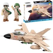 Klocki - COBI 5854 SAMOLOT PANAVIA TORNADO GR.1 MIG EATER MYŚLIWIEC 2 FIGURKI - miniaturka - grafika 1