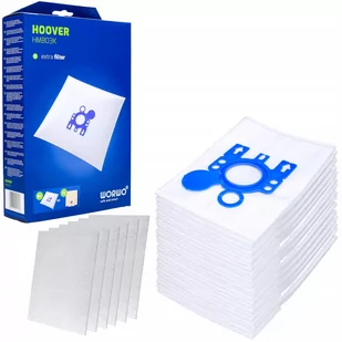 24x WORKI +FILTR DO HOOVER TELIOS PLUS TE80PET 011 - Worki do odkurzaczy - miniaturka - grafika 1