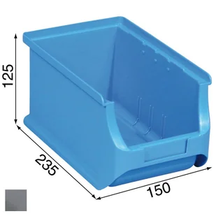 Allit pojemnik ProfiPlus nr 3, szary 148x235x125mm (456223) - Skrzynki i torby narzędziowe - miniaturka - grafika 1
