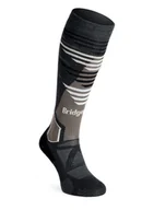 Skarpety termoaktywne - Skarpety na narty Bridgedale Ski Lt Merino E Pattern - graphite/bungee - miniaturka - grafika 1