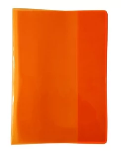 Panta Plast Okładka na zeszyt A5 PCV Neon pomarańcz (10szt) - Szkolne artykuły papiernicze - miniaturka - grafika 1
