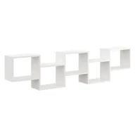Półki do salonu - Biała półka ścienna w stylu skandynawskim G9-P20 - miniaturka - grafika 1