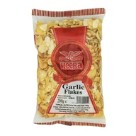 Szybkie dania obiadowe - Czosnek suszony płatki Garlic Flakes Heera 200g - miniaturka - grafika 1