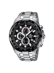 Zegarek Casio EF-539D-1AVEF Edifice Chronograf - Zegarki męskie - miniaturka - grafika 1