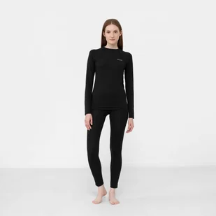 Damskie legginsy termoaktywne COLUMBIA Midweight Stretch Tight - czarne - Spodnie sportowe damskie - miniaturka - grafika 1