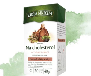 ZIOŁA MNICHA Na cholesterol. Herbata w torebkach. - Zioła - miniaturka - grafika 1