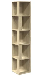 Narożny Regał Słupek Dąb Sonoma N9-M13 - Regały - miniaturka - grafika 1