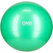 Piłki do ćwiczeń - ONE FITNESS GYM BALL 10 65CM GREEN PIŁKA GIMNASTYCZNA ONE FITNESS - miniaturka - grafika 1
