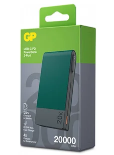 Power bank Powertec GP 20000 mAh 22,5 W - green - Powerbanki - miniaturka - grafika 5