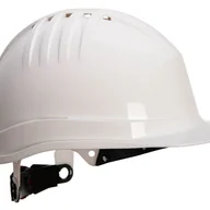 Akcesoria BHP - PORTWEST PS62 HEŁM OCHRONNY EXPERTLINE Z POKRĘTŁEM; BIAŁY - miniaturka - grafika 1