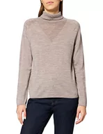Swetry damskie - G-STAR RAW Damski sweter z golfem, Brązowy (Dk Toggee Htr B692-c826), XXS - miniaturka - grafika 1