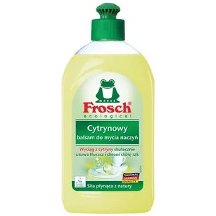 Frosch BALSAM DO MYCIA NACZYŃ CYTRYNOWY 0,5L - Płyny do naczyń - miniaturka - grafika 1