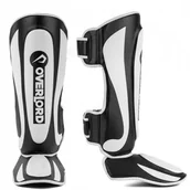 Ochraniacze do sportów walki - Overlord Ochraniacze Piszczeli Fighter White Black - miniaturka - grafika 1