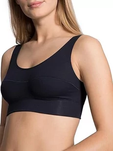 CALIDA Elastyczny biustonosz z miękkim ściągaczem damski, Dark Lapis Blue, 48-50 - Biustonosze - miniaturka - grafika 1