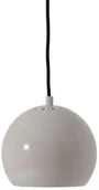 Lampy sufitowe - Frandsen - Ball Lampa Wisząca Glossy Pale Grey Frandsen - miniaturka - grafika 1