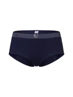 Majtki damskie - Lascana Damskie obcisłe bokserki Kobiety Sztuczne włókno niebieski jednolity, 36-38 - miniaturka - grafika 1