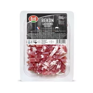 Bekon Lardons Wędzony 150G - Pasztet i przetwory mięsne - miniaturka - grafika 1