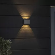 Lampy ogrodowe - Konstsmide Lampa ścienna LED Chieri, 1 x 8 W, antracytowa - miniaturka - grafika 1