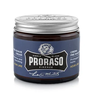 PRORASO Azur Lime Pre-Shave - krem 100ml - Kosmetyki do golenia - miniaturka - grafika 1