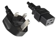 Kable - MicroConnect Power Cord UK Type G - C19 - miniaturka - grafika 1