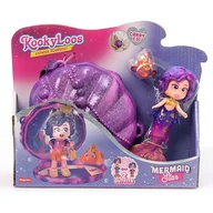 Lalki dla dziewczynek - KookyLoos, Kooky Mermaids, Star, mini laleczka syrenka w torebce, zestaw - miniaturka - grafika 1