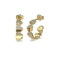 Kolczyki - Kolczyki Guess Lovely JUBE03040JWYGT/U - miniaturka - grafika 1