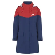Kurtki damskie - Damska Kurtka FILA TURCIN LIGHT PADDED PARKA FAW0289-53002 – Niebieski - miniaturka - grafika 1