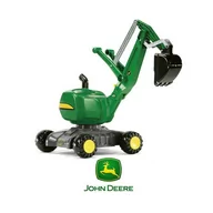 Jeździki dla dzieci - Rolly Toys Koparka na kołach John Deere 421022 - miniaturka - grafika 1