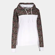 Bluzy damskie - BLUZA Z KAPTUREM DAMSKA DAPHNE BIAŁA WIELOKOLORWA 800156.204 rozmiar S - miniaturka - grafika 1