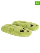 Kapcie damskie - Skechers Kapcie (6 par) w kolorze zielonym - miniaturka - grafika 1