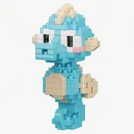 Klocki - ZWIERZĘTA klocki KONIK MORSKI dla dzieci dorosłych DZIEŃ KOBIET 190el - miniaturka - grafika 1