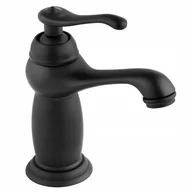 Baterie umywalkowe - Yoka Bateria umywalkowa stojaca czarna kran retro - Yoka BU.MALAKA BLK - miniaturka - grafika 1