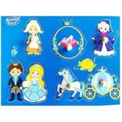 Zabawki interaktywne dla dzieci - Układanka drewniana Kopciuszek - Smily Play - miniaturka - grafika 1