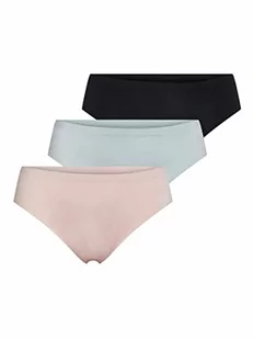 ONLY figi damskie, Sepia Rose/Pearl Blue/Black, M - Majtki damskie - miniaturka - grafika 1