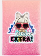 Lalki dla dziewczynek - L.O.L. zestaw notes brokatowy 42-0208 78357 - miniaturka - grafika 1