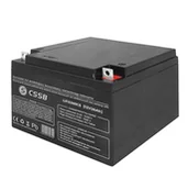 Baterie do zasilaczy awaryjnych UPS - Akumulator Żelowy Agm 12V 26Ah Piec Zasilacz Ups - miniaturka - grafika 1