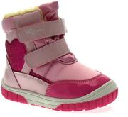 Buty dla dziewczynek - Śniegowce dla dziewczynki Wojtyłko 21030 Softshell Pink - miniaturka - grafika 1