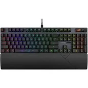 Klawiatury - Asus ROG STRIX SCOPE II (ROG RX RED ) - CZ/SK (90MP0350-BKZA00) Czarna - miniaturka - grafika 1