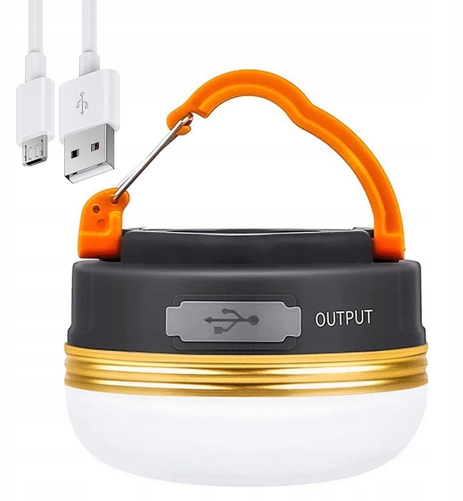 Memflow Lampa akumulatorowa MEMFLOW LED 5 W wejście USB, wodoodporna