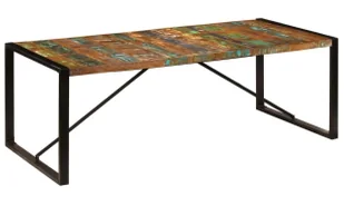 Wielokolorowy stół 100x220 B3-W73 - Stoły - miniaturka - grafika 1